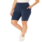 Stretch Cotton Pocket Bike Short image number null