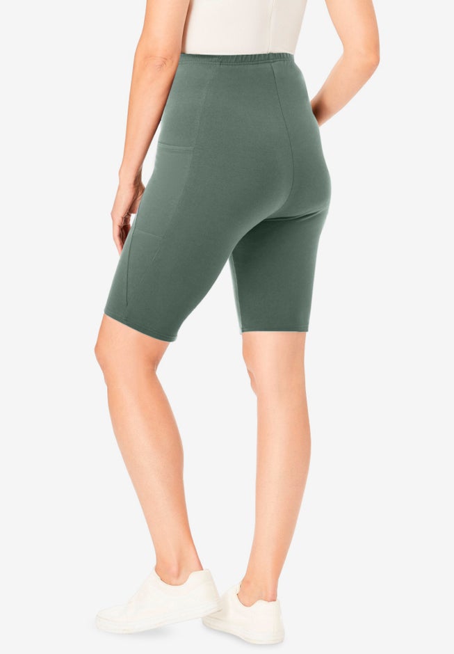 Stretch Cotton Pocket Bike Short image number 1