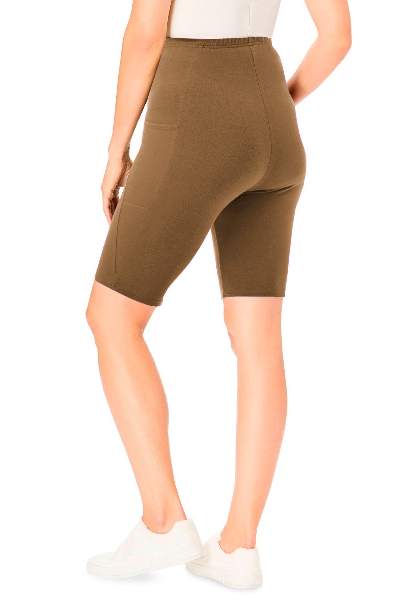 Stretch Cotton Pocket Bike Short image number 1