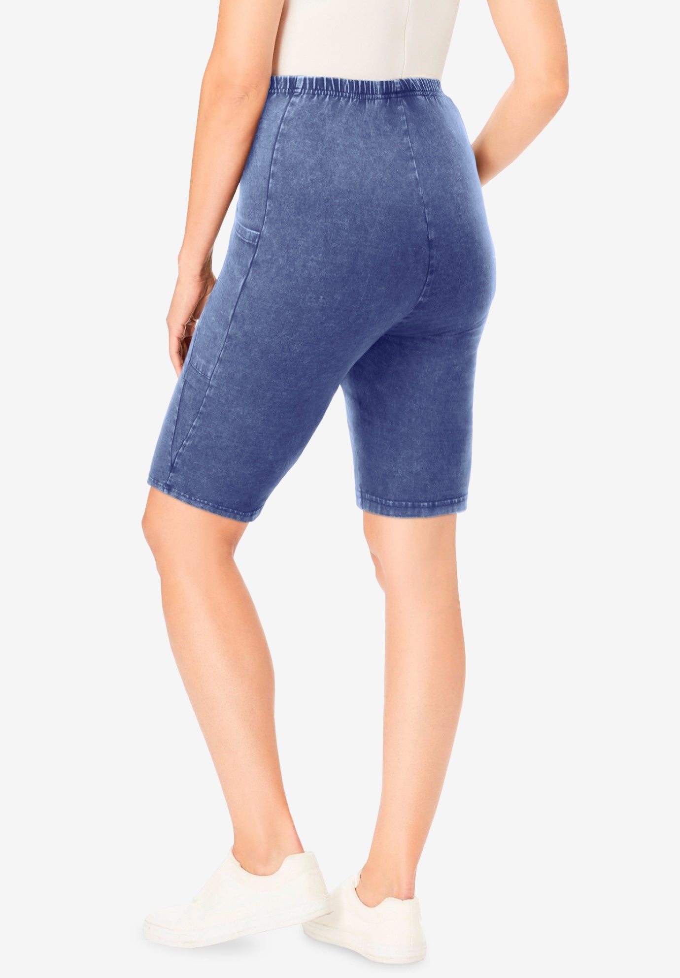 Stretch Cotton Pocket Bike Short image number 1