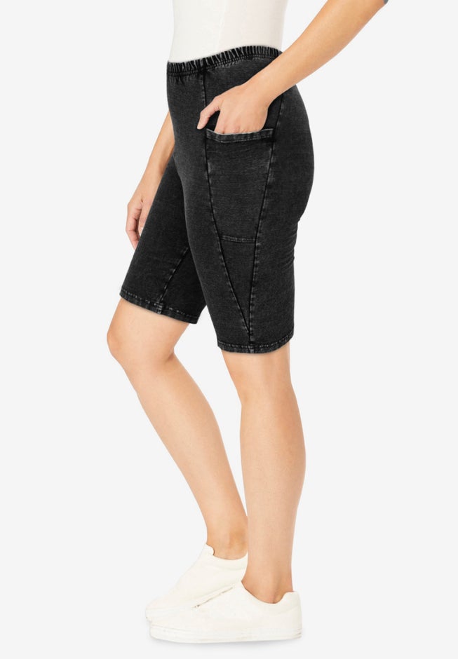 Stretch Cotton Pocket Bike Short image number 2