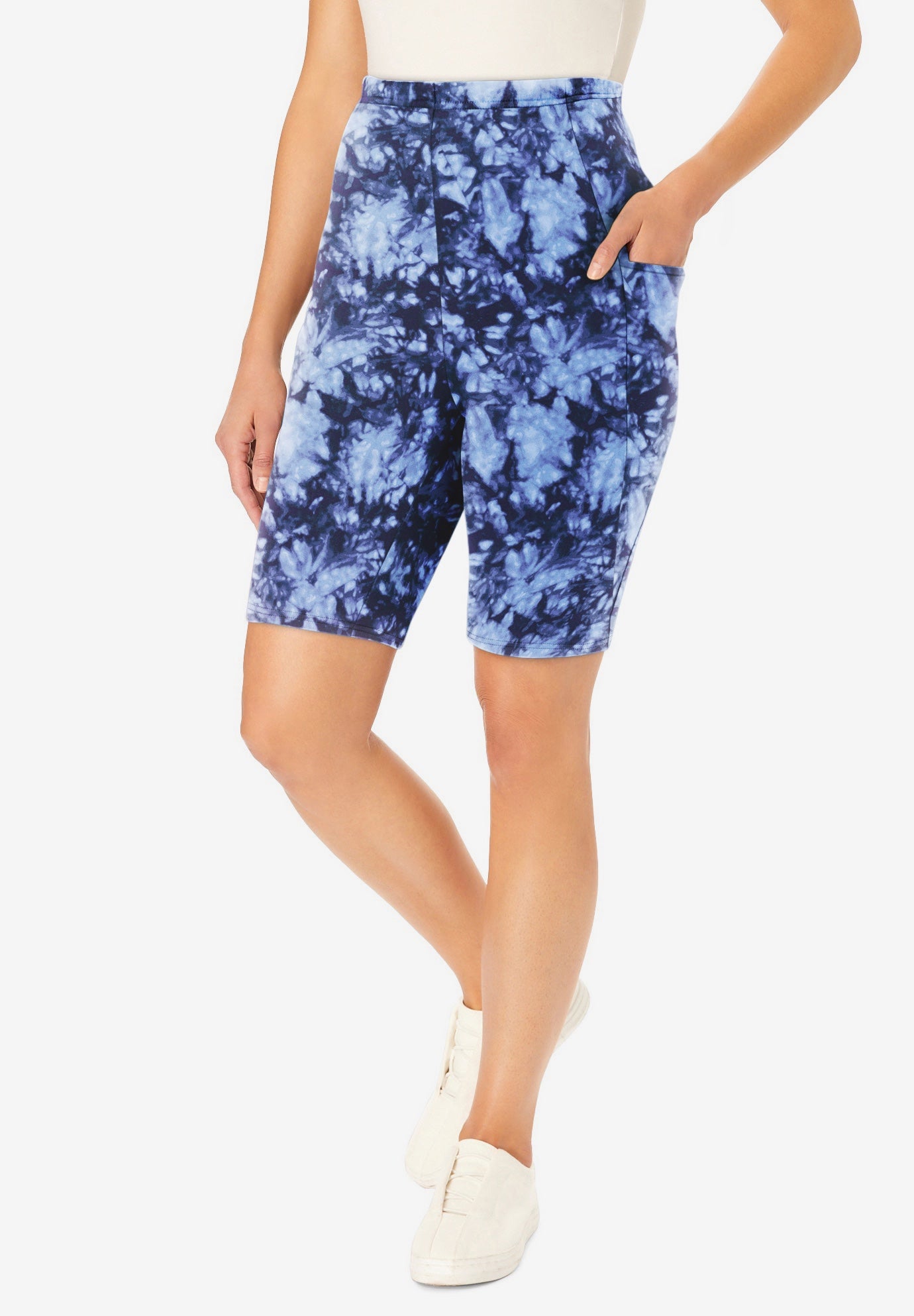 Stretch Cotton Pocket Bike Short image number 0