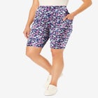 Stretch Cotton Pocket Bike Short image number null