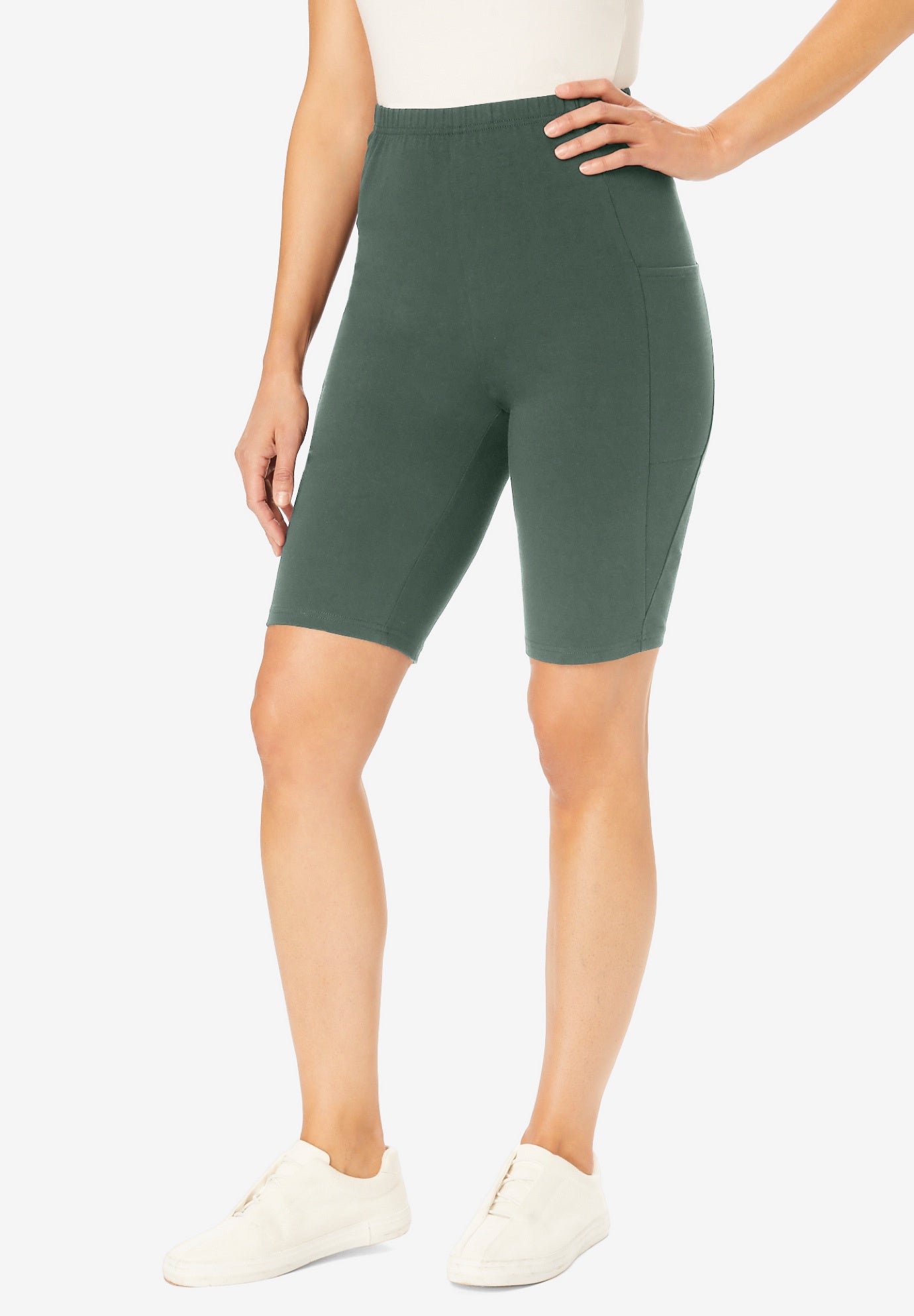 Stretch Cotton Pocket Bike Short image number 0