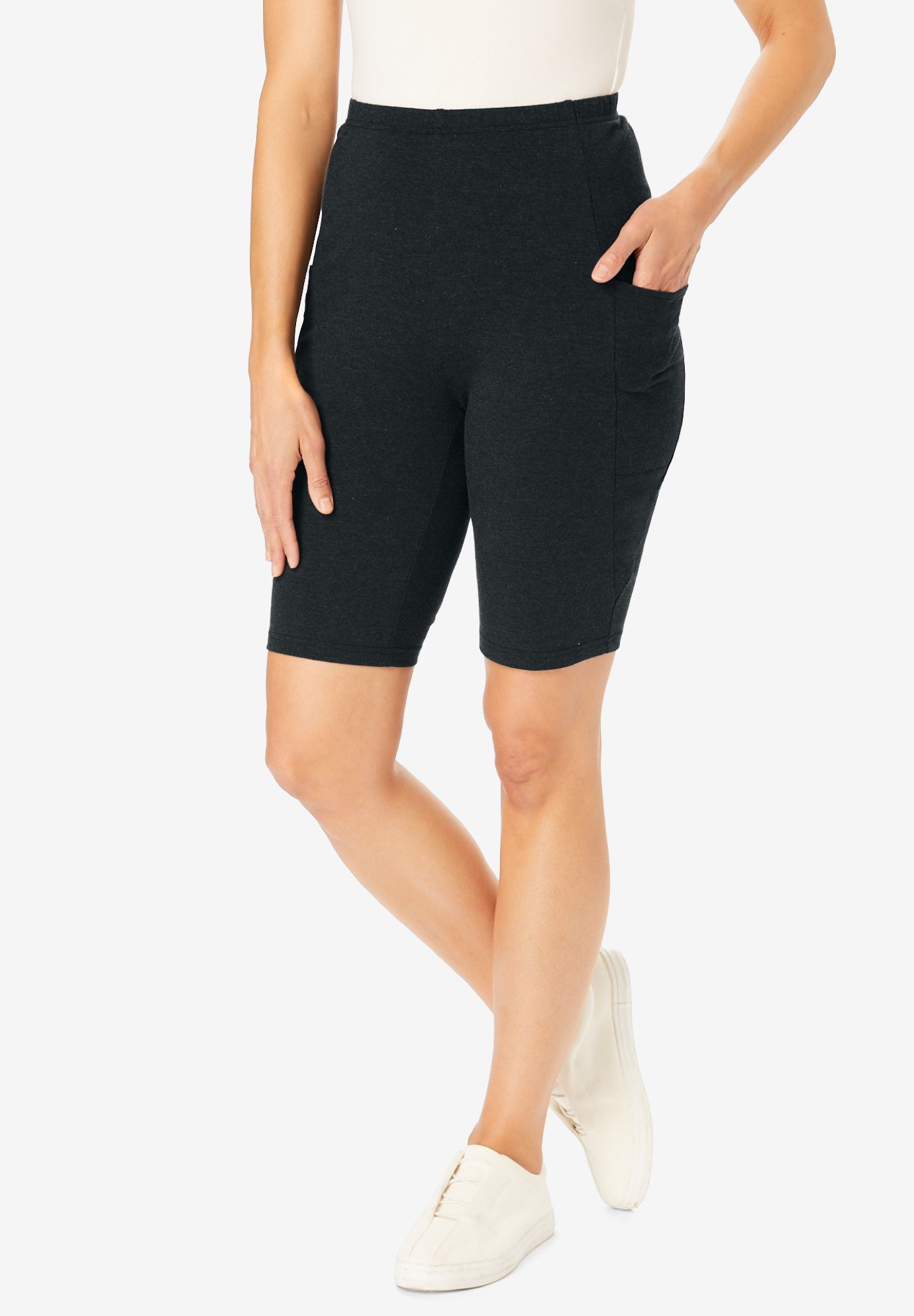 Stretch Cotton Pocket Bike Short image number 0