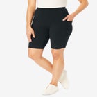 Stretch Cotton Pocket Bike Short image number null