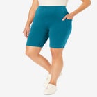 Stretch Cotton Pocket Bike Short image number null