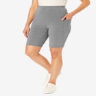 Stretch Cotton Pocket Bike Short image number null