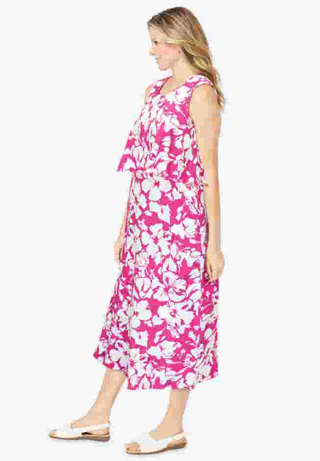 Layered Popover Maxi Dress image number 2