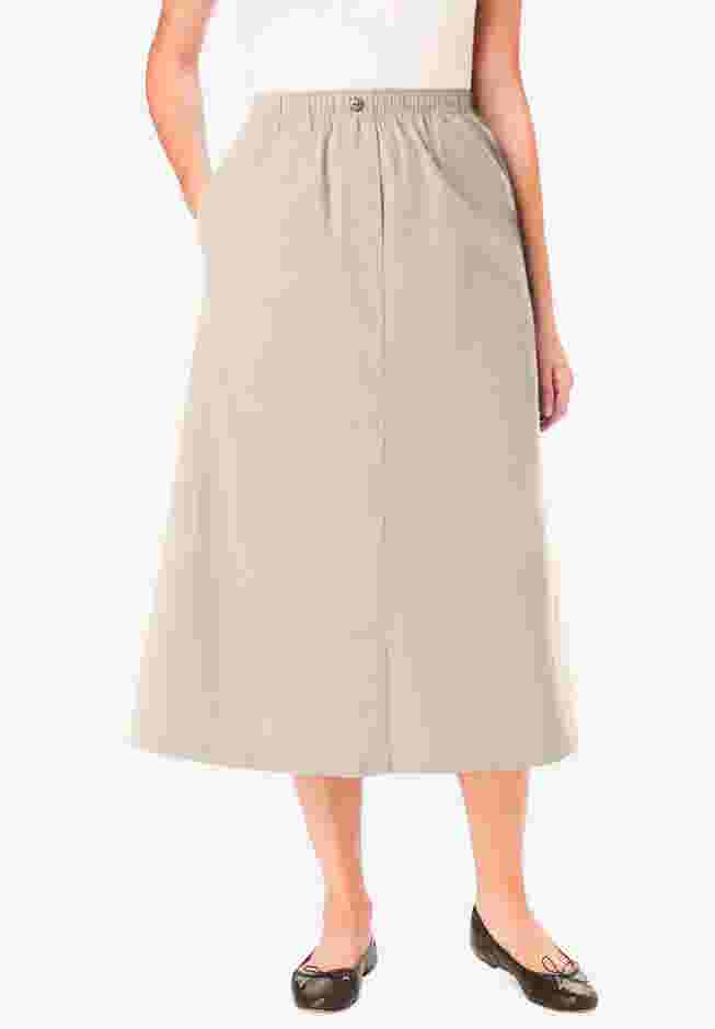 7-Day Mockfly Denim Skirt image number 0