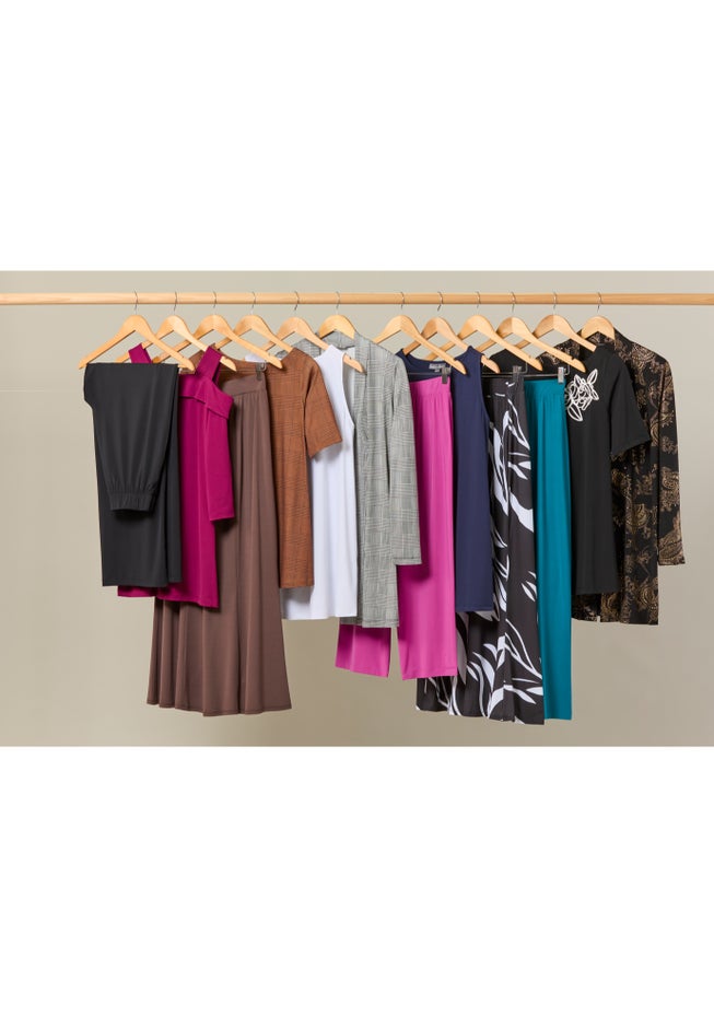 Stretch Knit Open Front Knit Topper image number 2