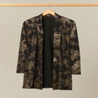 Stretch Knit Open Front Knit Topper image number null