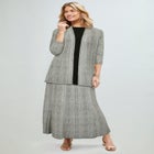 Stretch Knit Open Front Knit Topper image number null