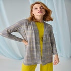 Stretch Knit Open Front Knit Topper image number null