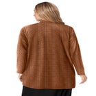 Stretch Knit Open Front Knit Topper image number null