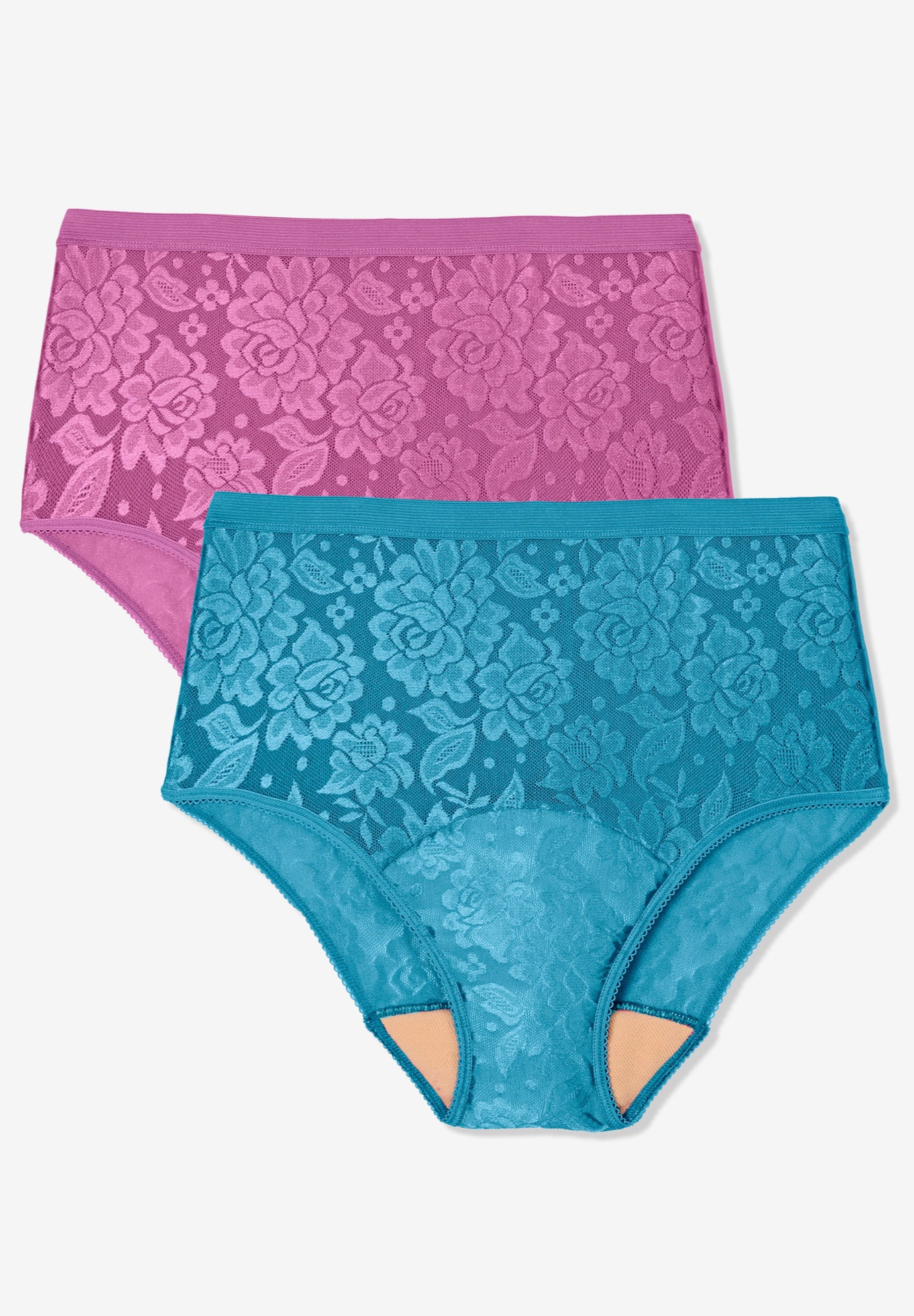 Lace Incontinence Brief 2-Pack image number 0