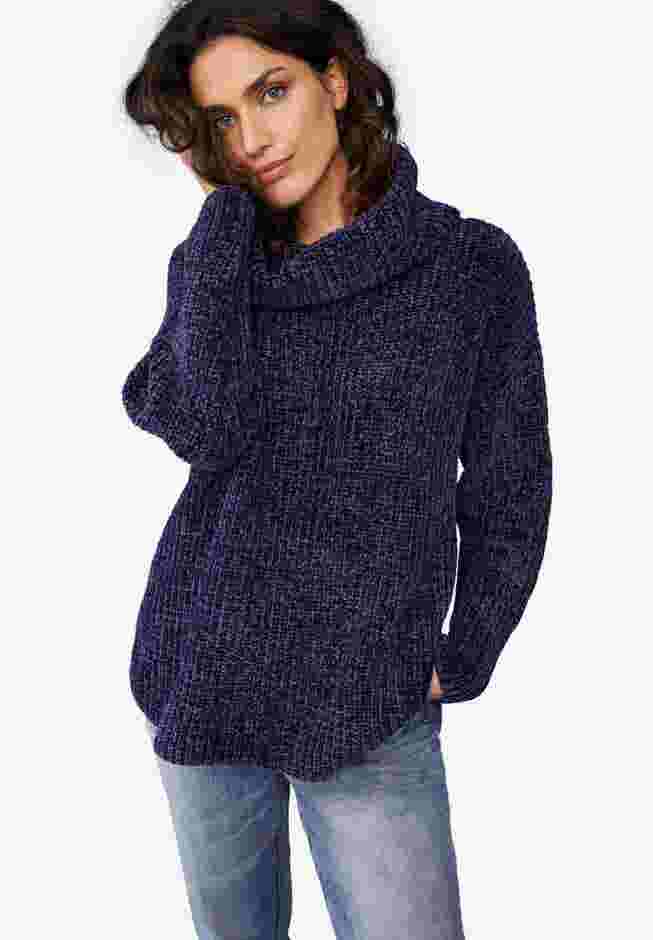 Chenille Turtleneck Sweater image number 1