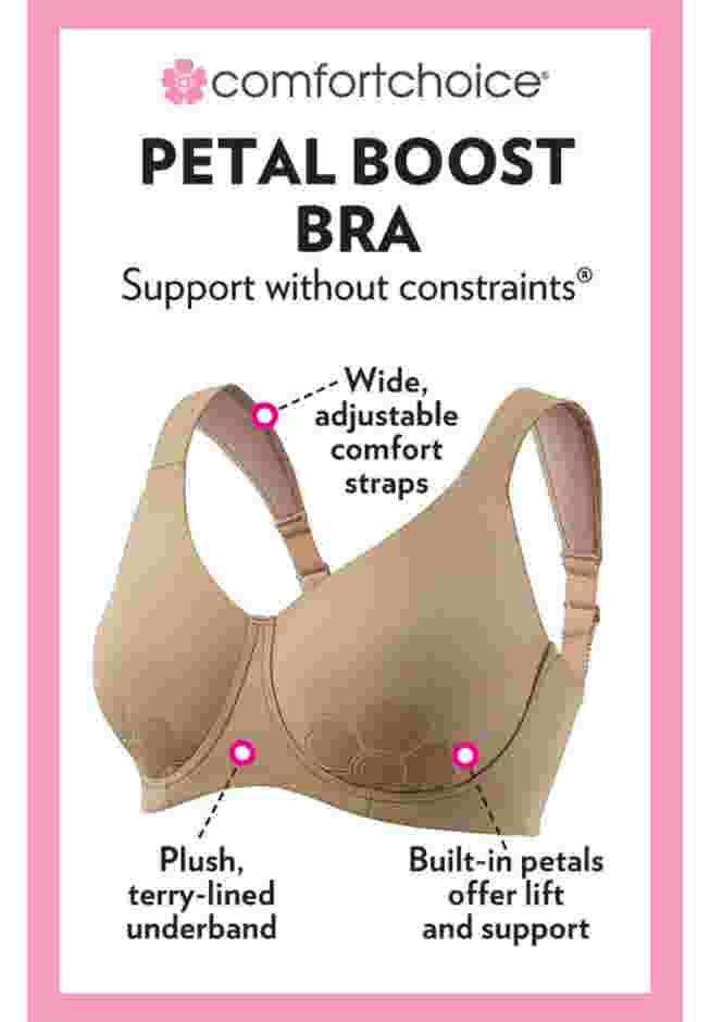 Petal Boost® Underwire Bra image number 3