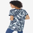 Knit Henley Tunic image number null