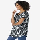 Knit Henley Tunic image number null