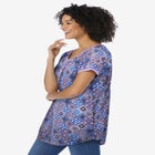 Knit Henley Tunic image number null