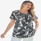 Knit Henley Tunic image number null