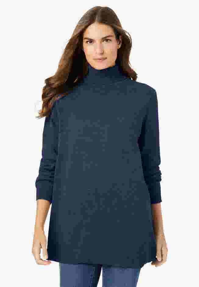 Perfect Long Sleeve Turtleneck Sweater image number 2