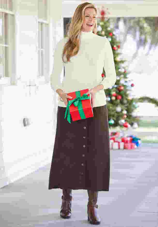Perfect Long Sleeve Turtleneck Sweater image number 5