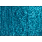 Chenille Zip Cable Cardigan Sweater image number null