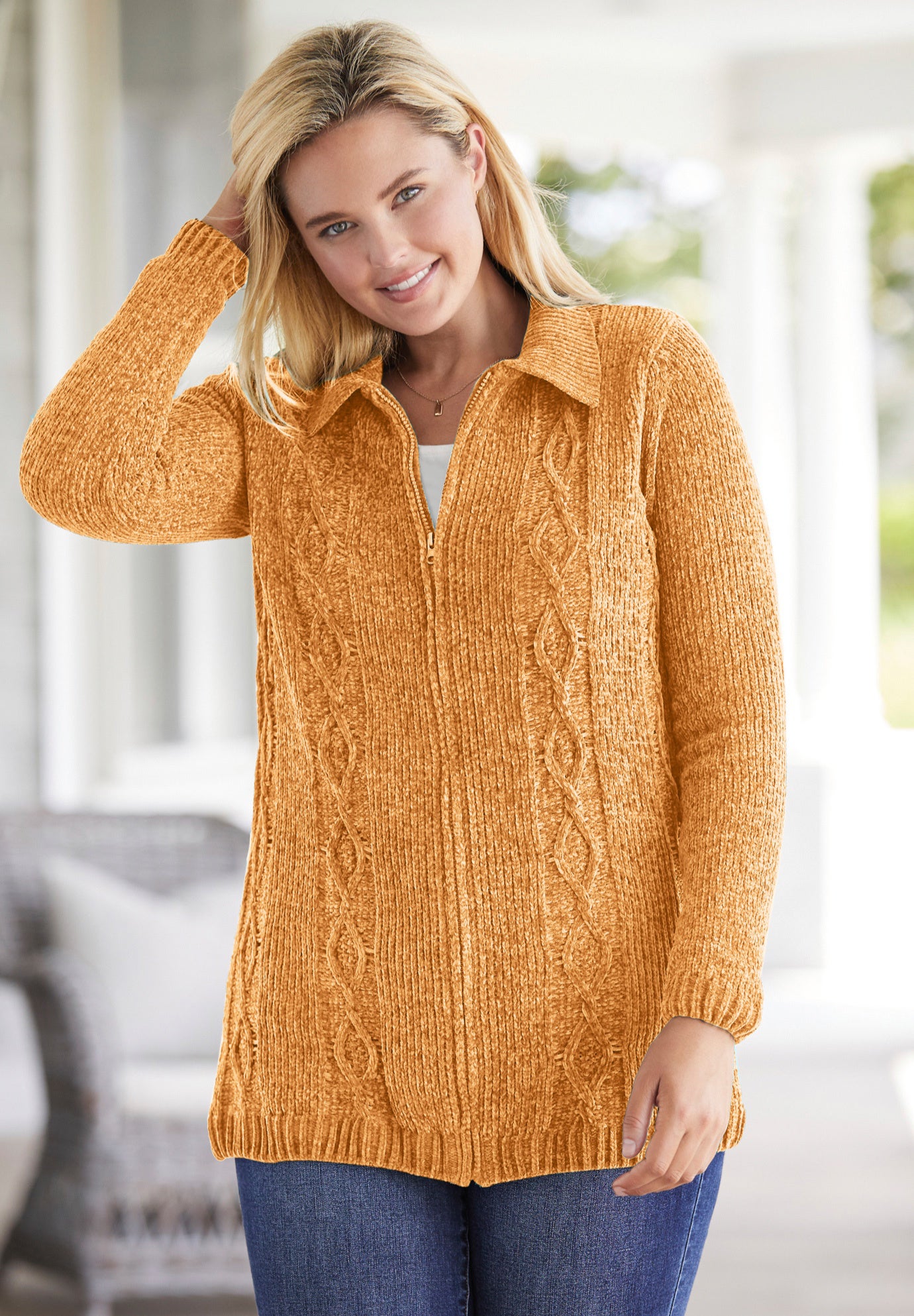 ウーマン ウィズイン レディース ニット・セーター アウター Woman Within Women's Plus Size Holiday Cardigan 送料無料 ウーマン ウィズイン レディース ニット・セーター