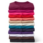 Rib Trim Cardigan Shrug image number null