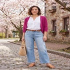 Rib Trim Cardigan Shrug Sweater image number null