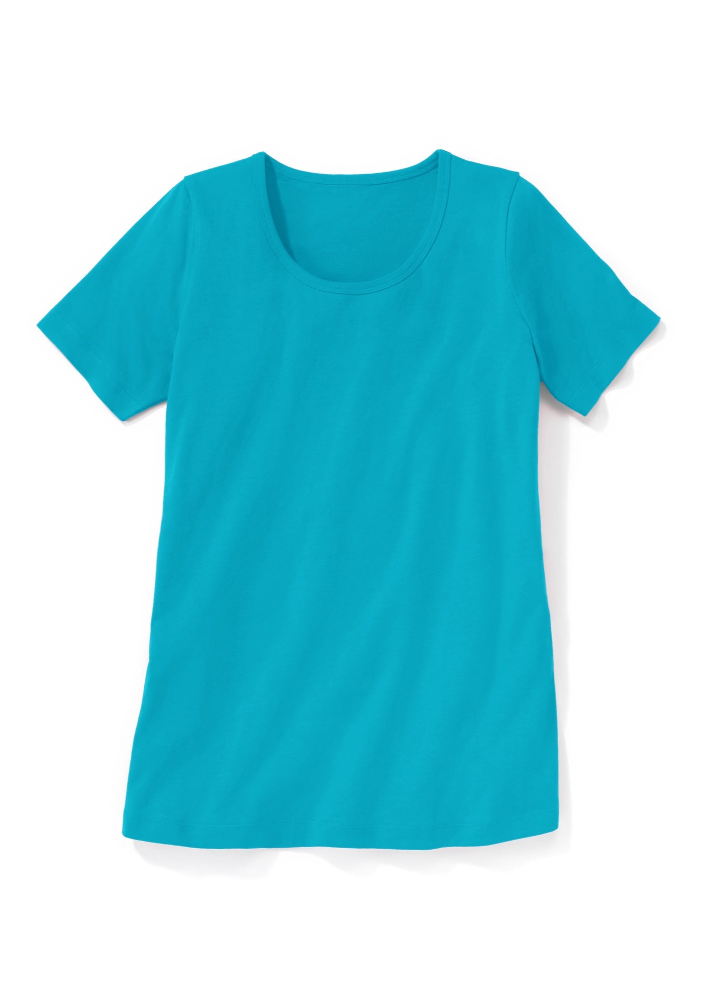 Perfect Short-Sleeve Scoopneck Tee image number 3