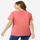 Perfect Short-Sleeve Scoopneck Tee image number null