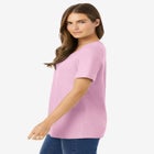 Perfect Short-Sleeve Scoopneck Tee image number null