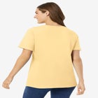 Perfect Short-Sleeve Scoopneck Tee image number null