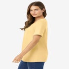 Perfect Short-Sleeve Scoopneck Tee image number null