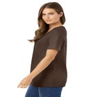 Perfect Short-Sleeve Scoopneck Tee image number null