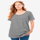 Perfect Short-Sleeve Scoopneck Tee image number null
