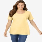 Perfect Short-Sleeve Scoopneck Tee image number null