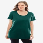 Perfect Short-Sleeve Scoopneck Tee image number null