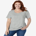 Perfect Short-Sleeve Scoopneck Tee image number null