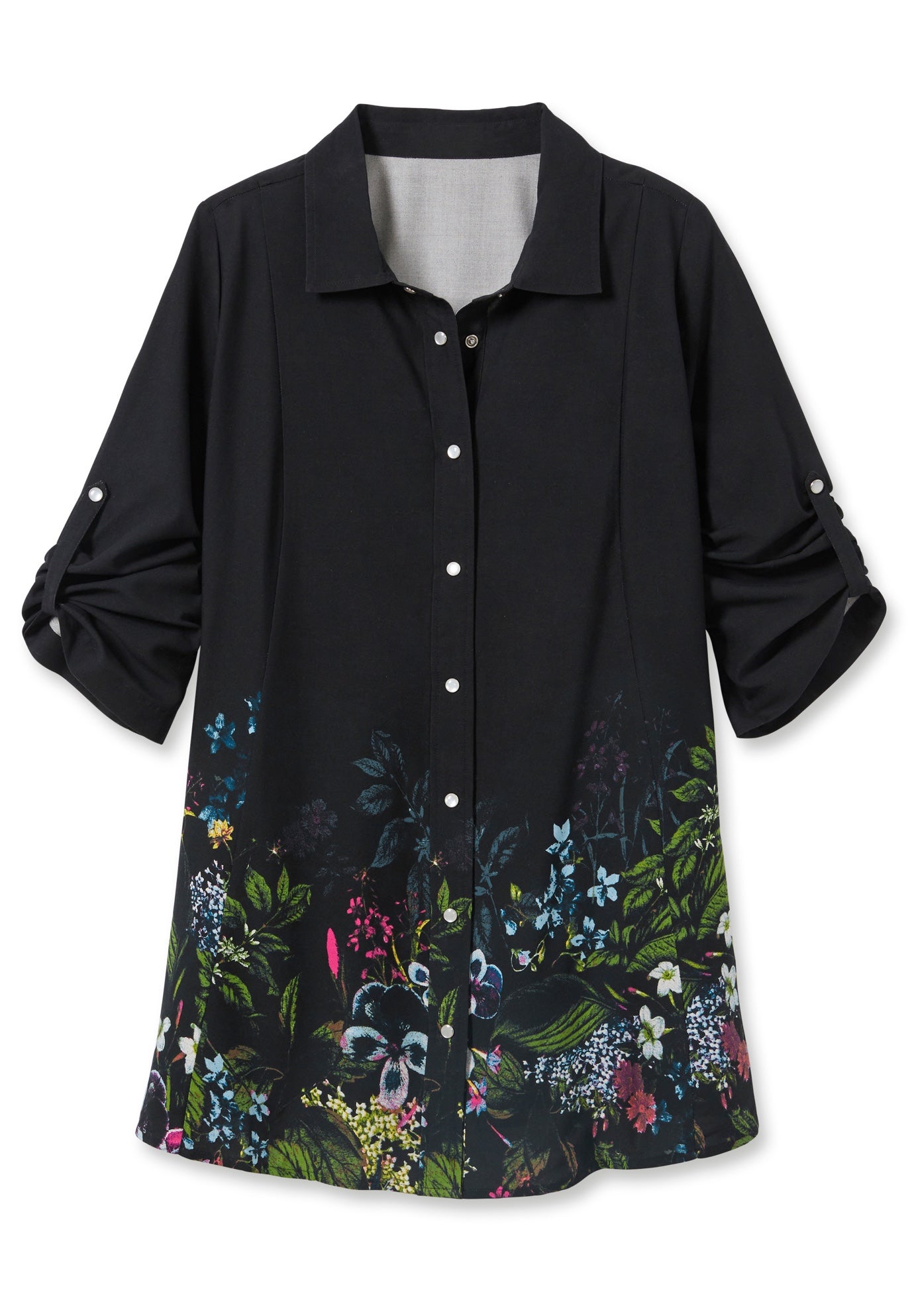 Snap Swing Pocket Tunic image number 4