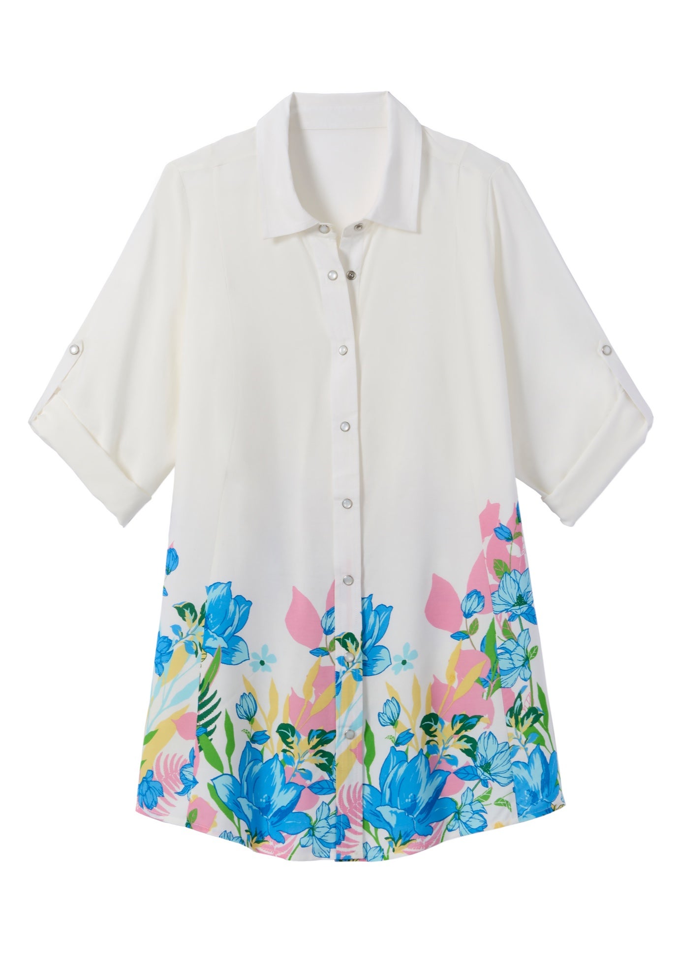 Snap Swing Pocket Tunic image number 5