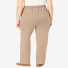 Easy Going Knit Pull-On Drawstring Pants image number null