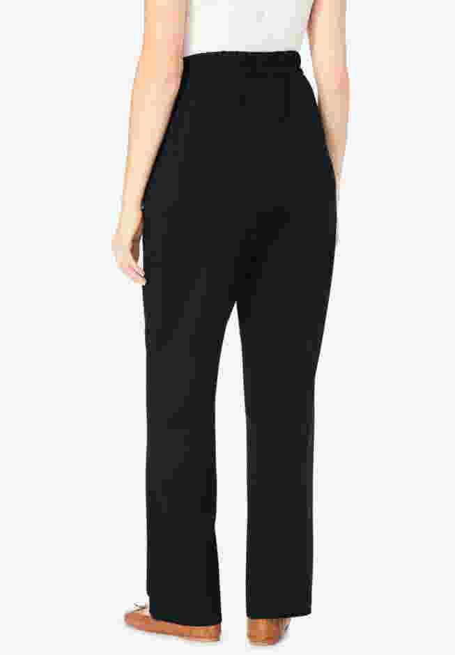Women’s Plus-Size Easy Going Knit Pull-On Drawstring Pants image number 1