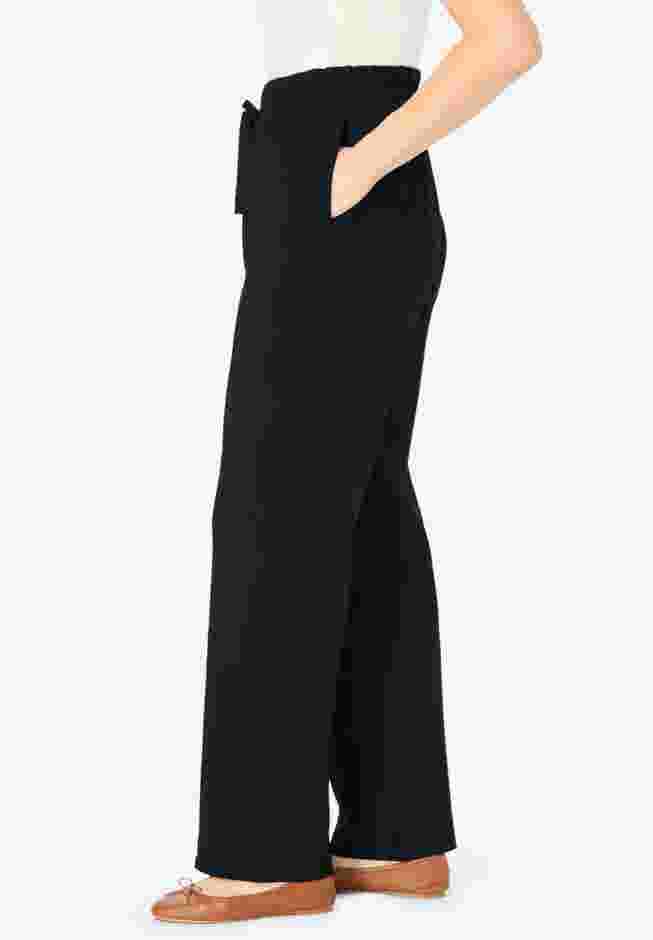 Women’s Plus-Size Easy Going Knit Pull-On Drawstring Pants image number 2