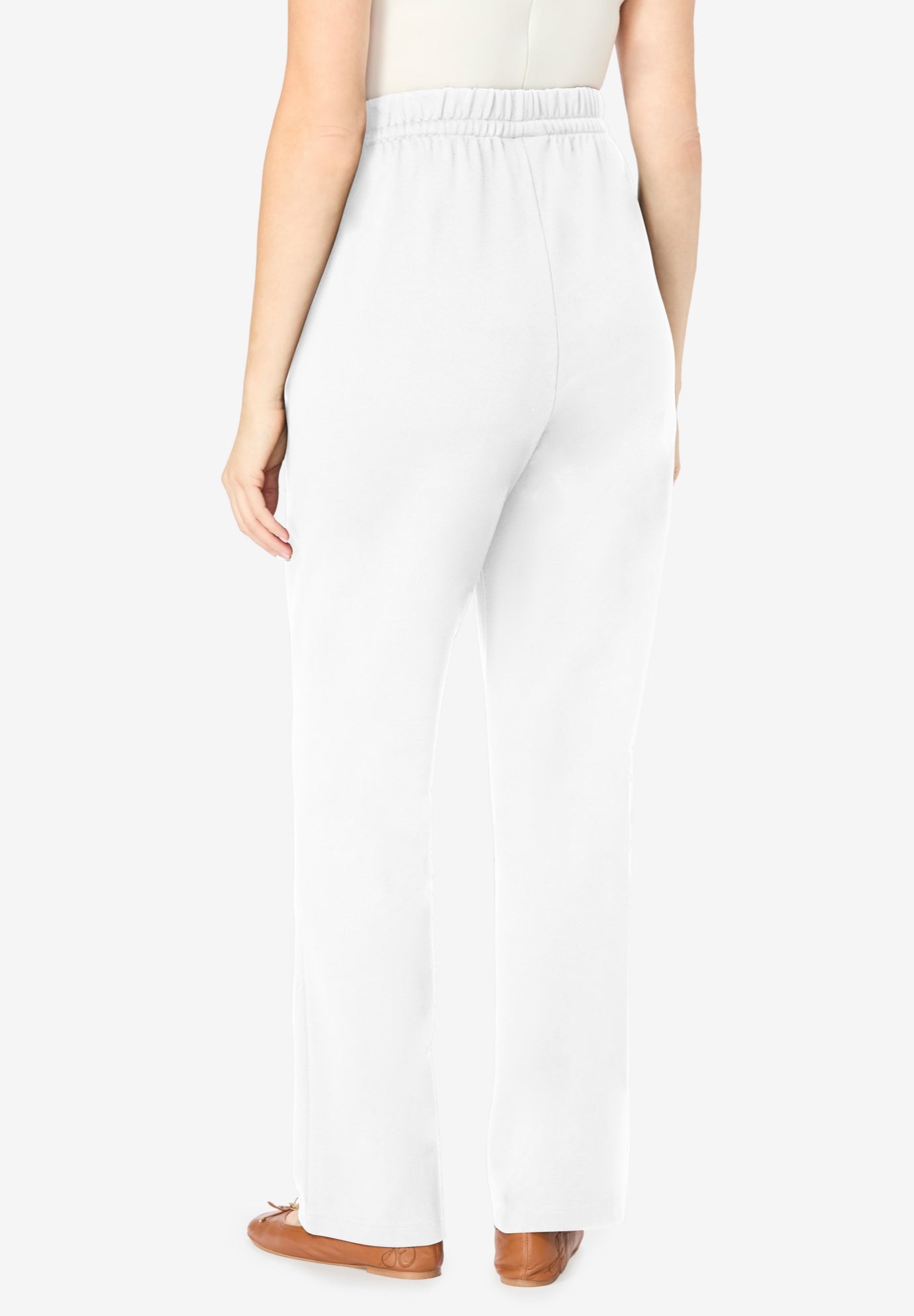 Easy Going Knit Pull-On Drawstring Pants image number 1