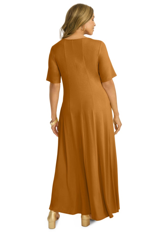 Square Neck Maxi Dress image number 1