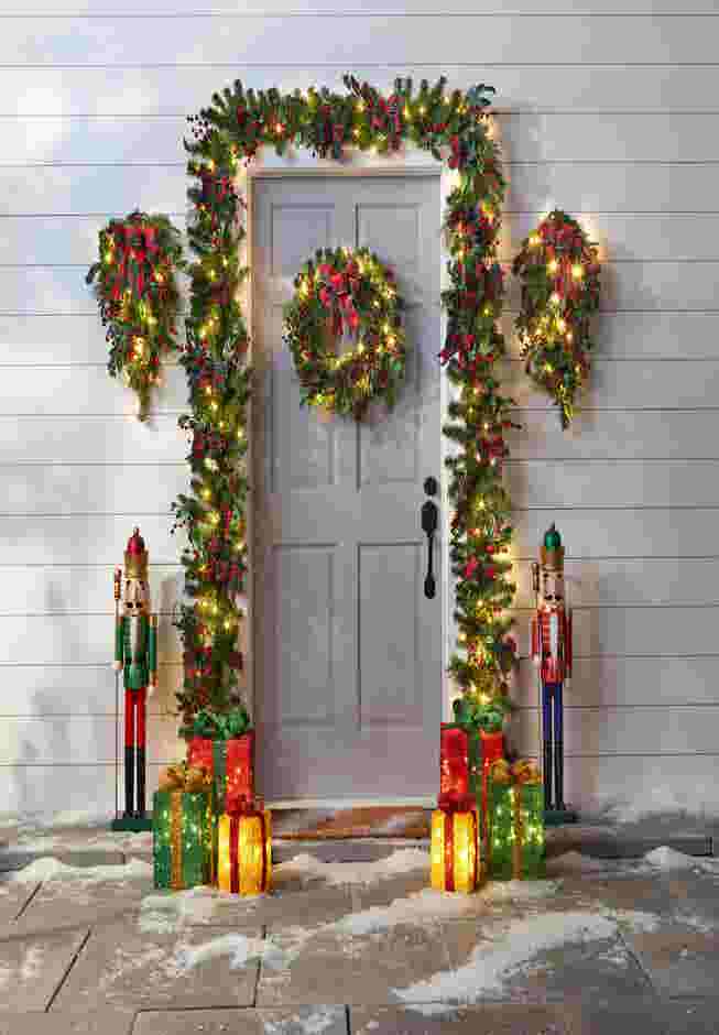 Pre-Lit Gift Boxes, Set of 3 image number 2